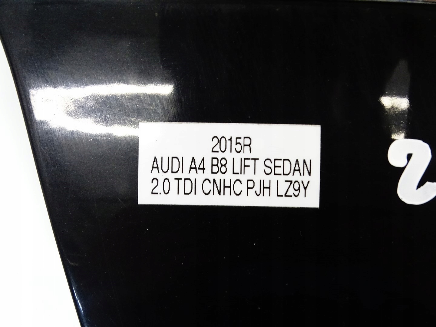 door right front right front AUDI A4 B8 LIFT LZ9Y