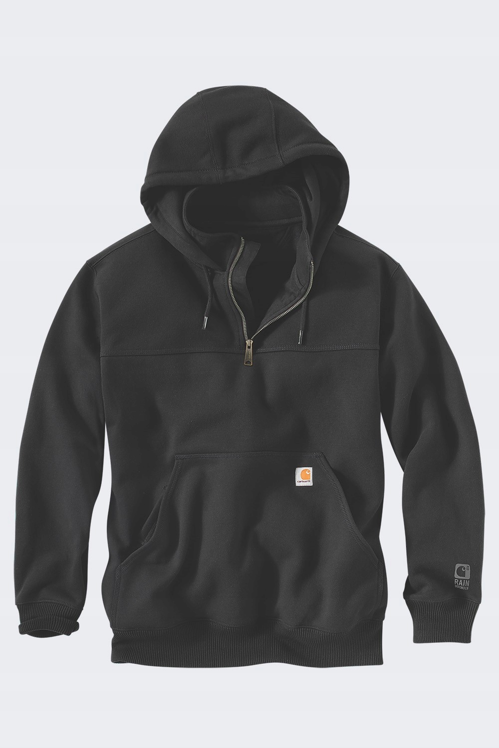 Mikina Carhartt Rain Defender Heavy QuarterZ Black