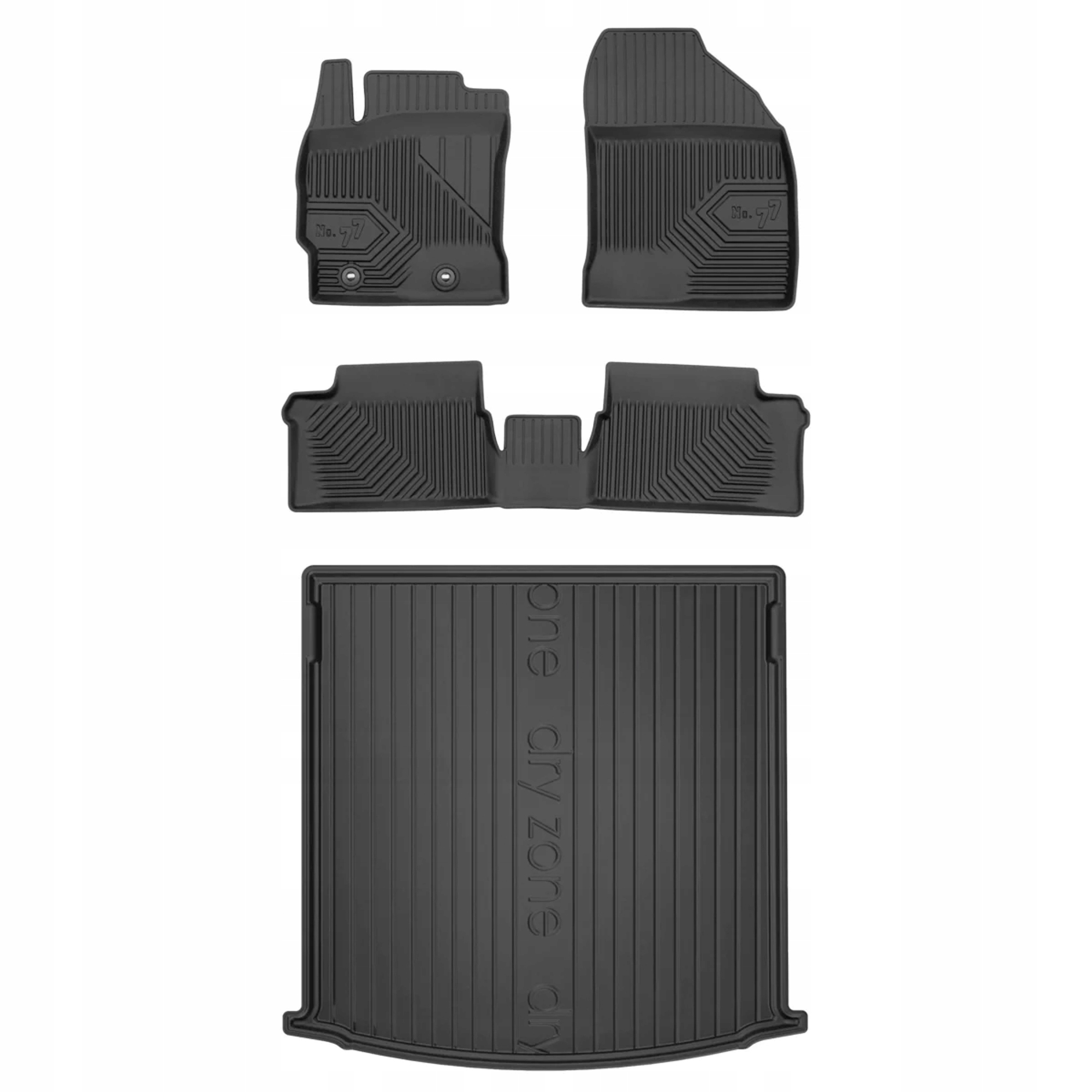 Gumové rohože a koberčeky Toyota Auris II 2012-2018