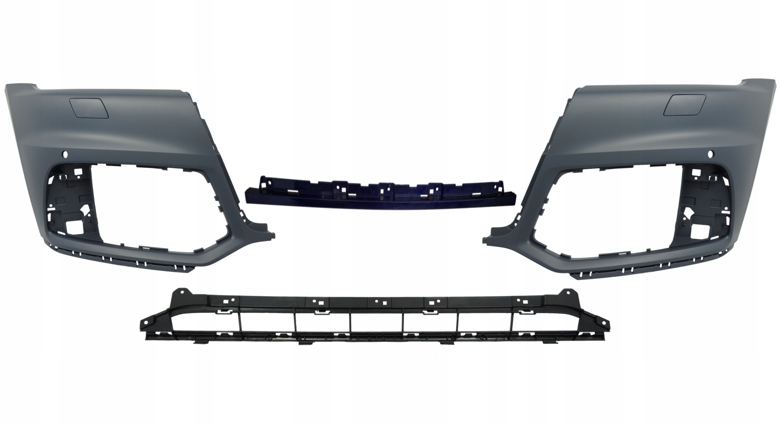 Obložení Nárazníku L R Středová Mřížka Audi Q5 80A Basic 16-20 Síťová Lišta