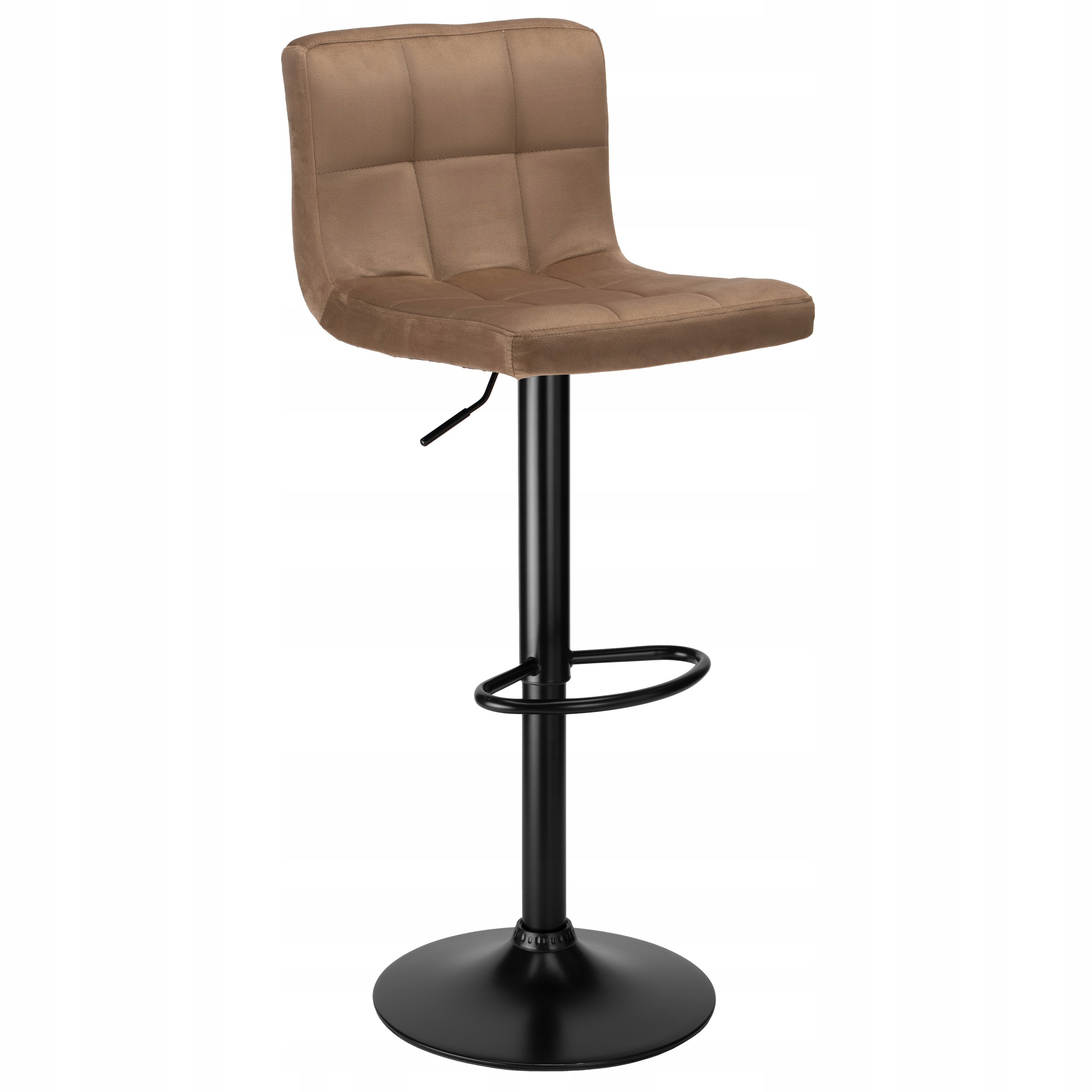 Barová Židle Arako Black Mokka Velvet Křeslo Do Kuchyně A Jídelny Modern