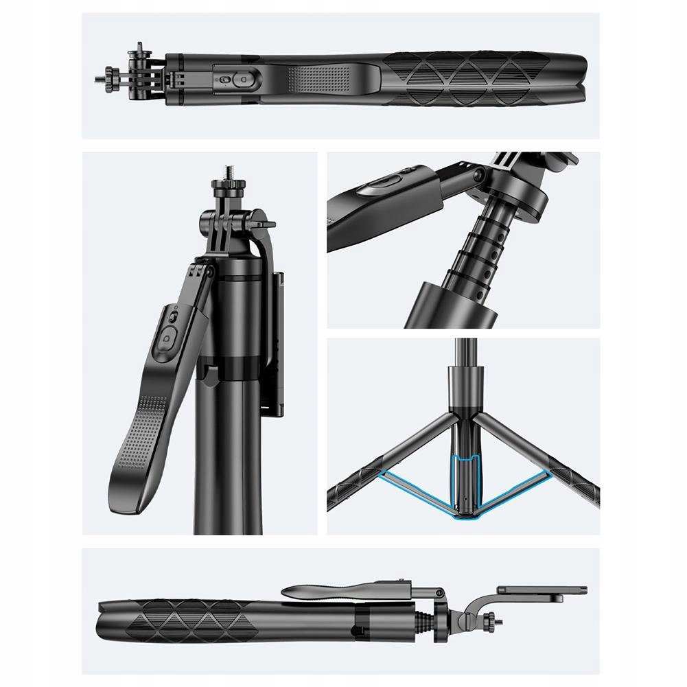 KIJEK SELFIE STICK STATYW BLUETOOTH DŁUGI 155CM Marka Inna