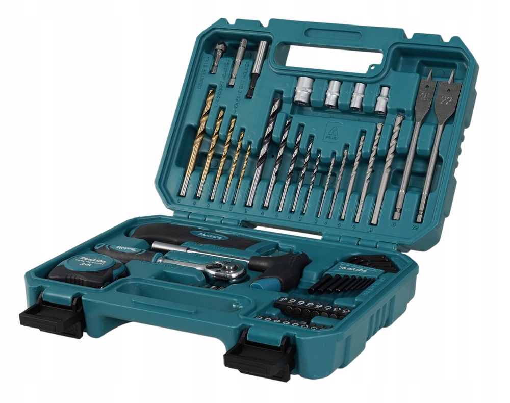 Makita E-15095 zestaw osprzętu w walizce 60 szt.