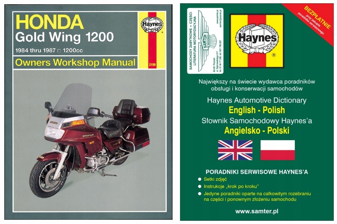 Honda Gold Wing GL 1200 1984-87 керівництво Haynes