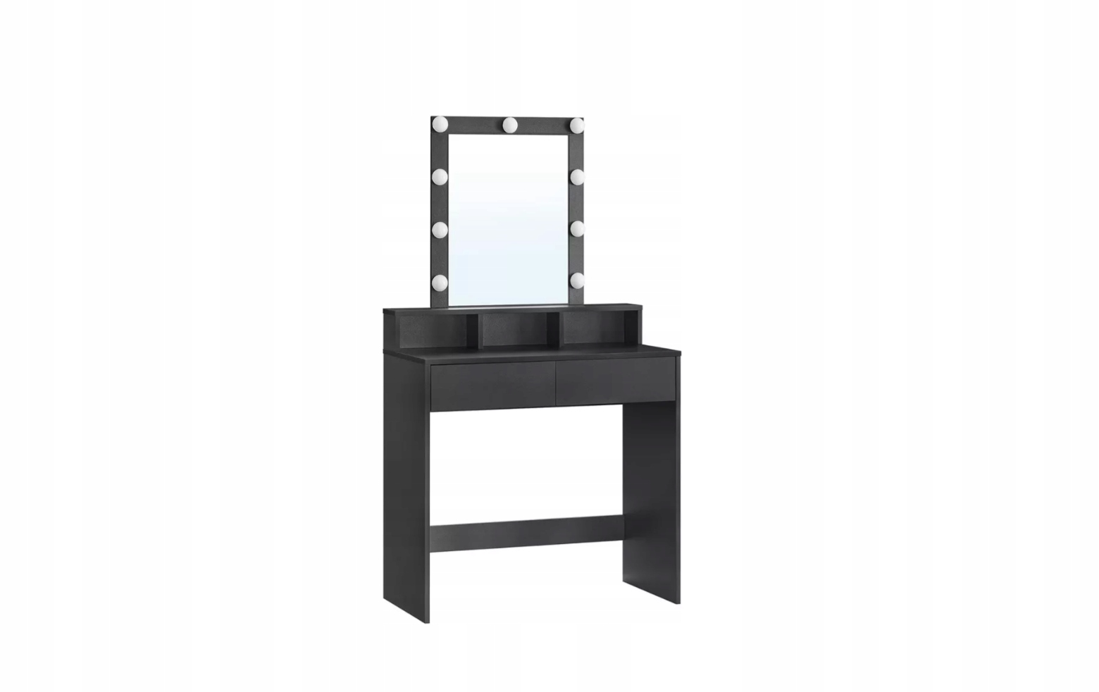 Toaletka Songmics čierna 80 x 145 x 40 cm Styl A Elegancia, Dom, Pracovňa