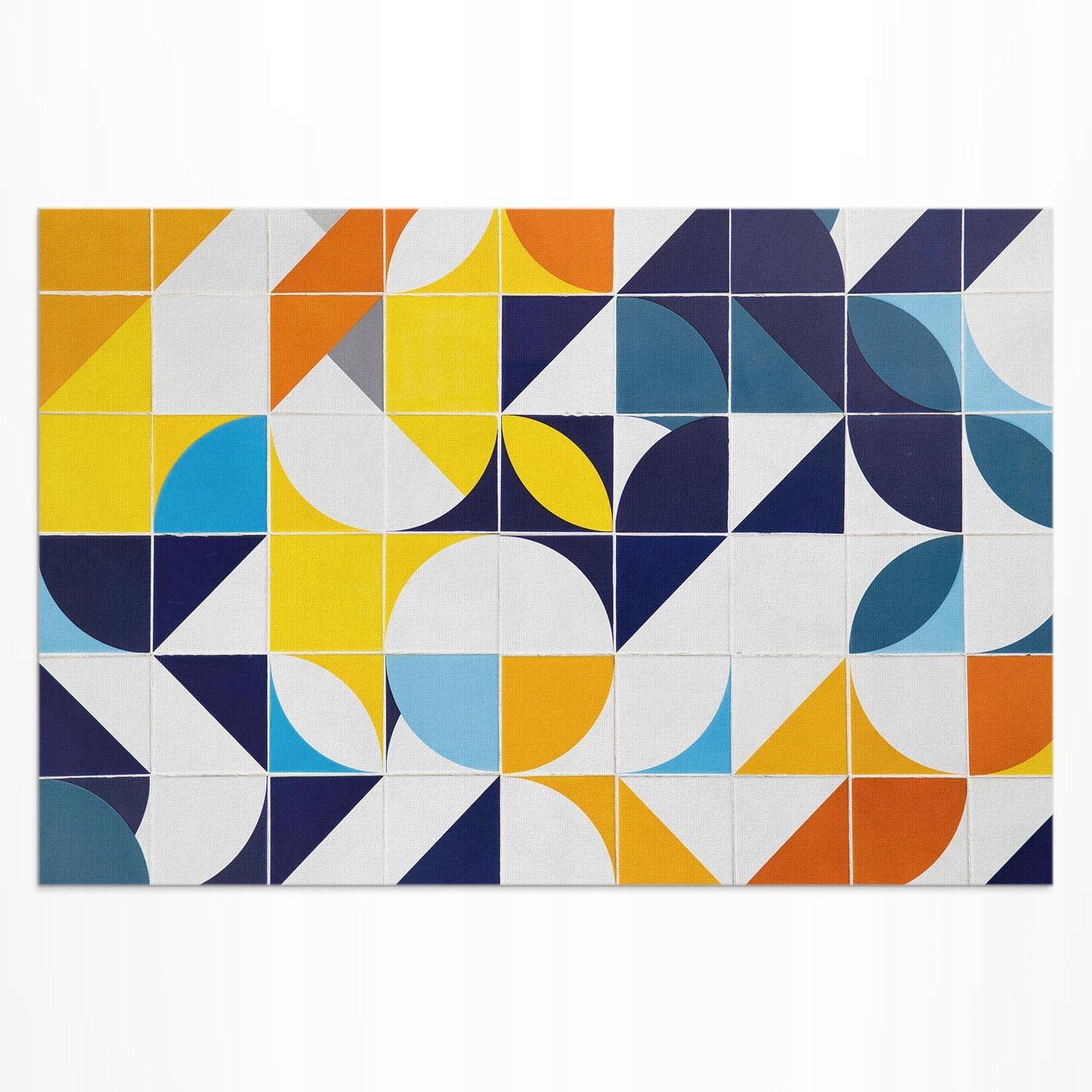 Vinylový koberec Outdoor Geometrické tvary moderná mozaika 100x150 cm