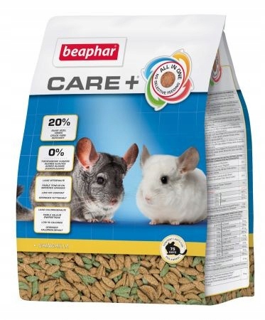 Levně Beaphar Care+ Chinchilla krmivo pro činčily 1,5 kg