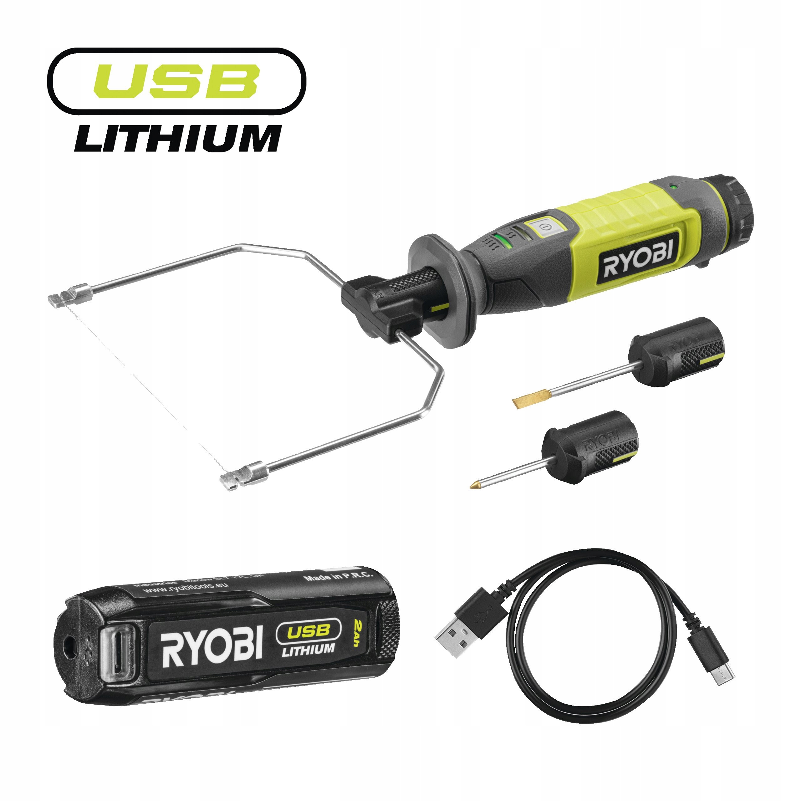 Ryobi RHC4-120G 4V Akumulátorová sada na řezání do polystyrénu a pěny 2.0Ah