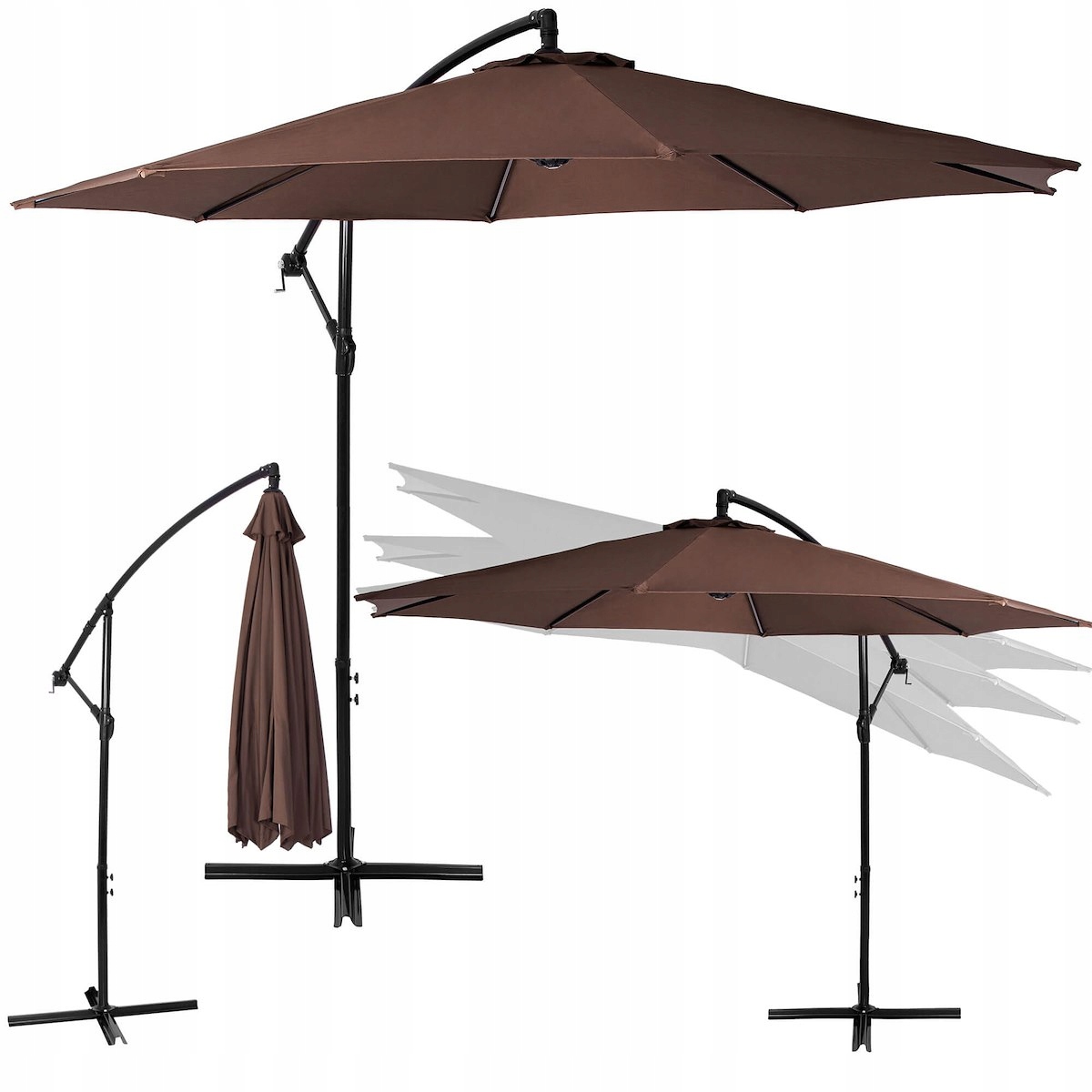 

Mocny Parasol Ogrodowy Składany 300cm Duży XXL