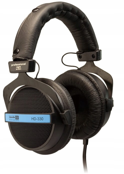Superlux HD330 Słuchawki Studyjne Słuchawki Dynamiczne Półotwarte