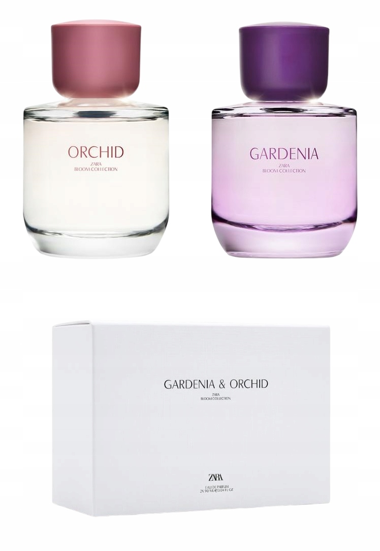 Zara Gardenia Zara Orchid Dámské Parfémy 2x90ml krabička