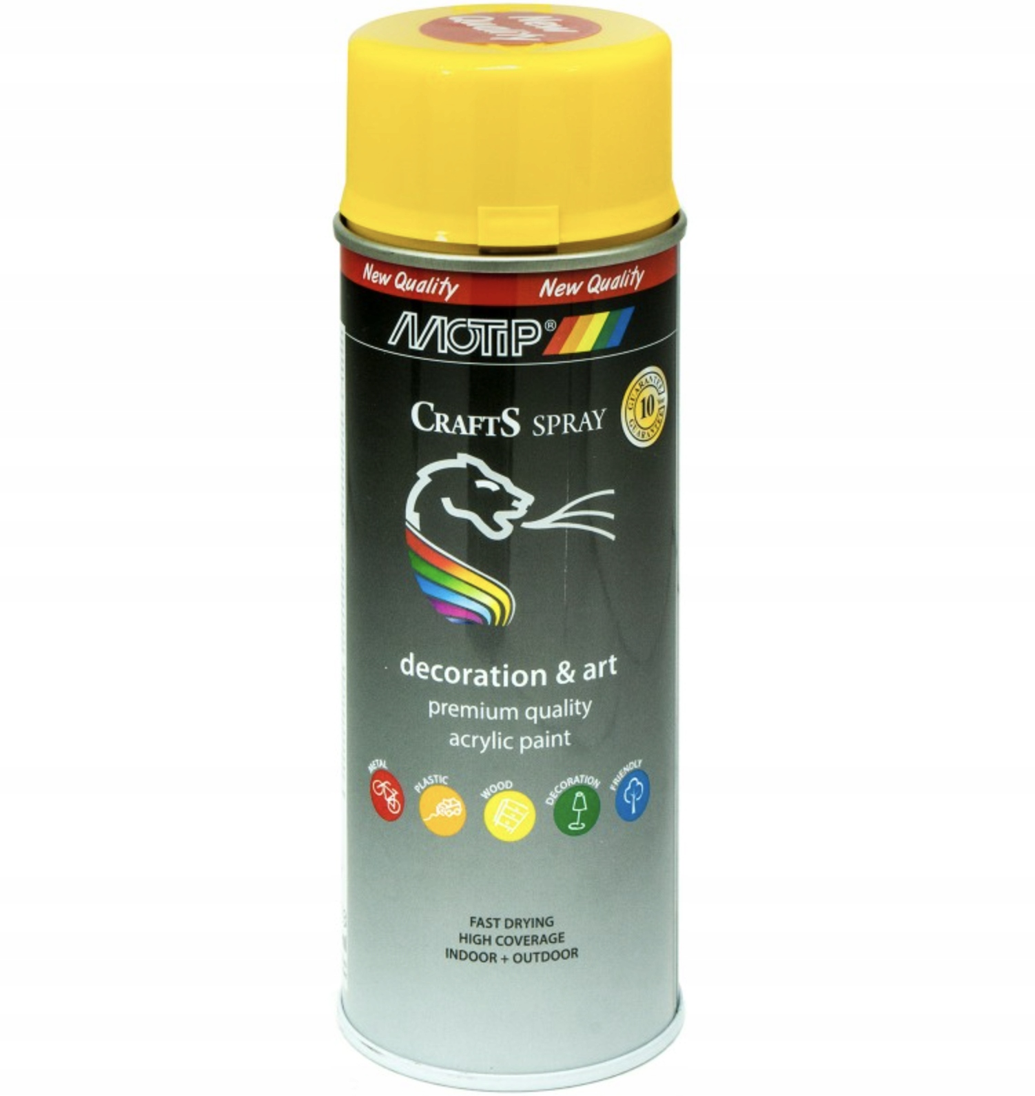 Lakier CRAFTS spray 400ml RAL 1021 żółty