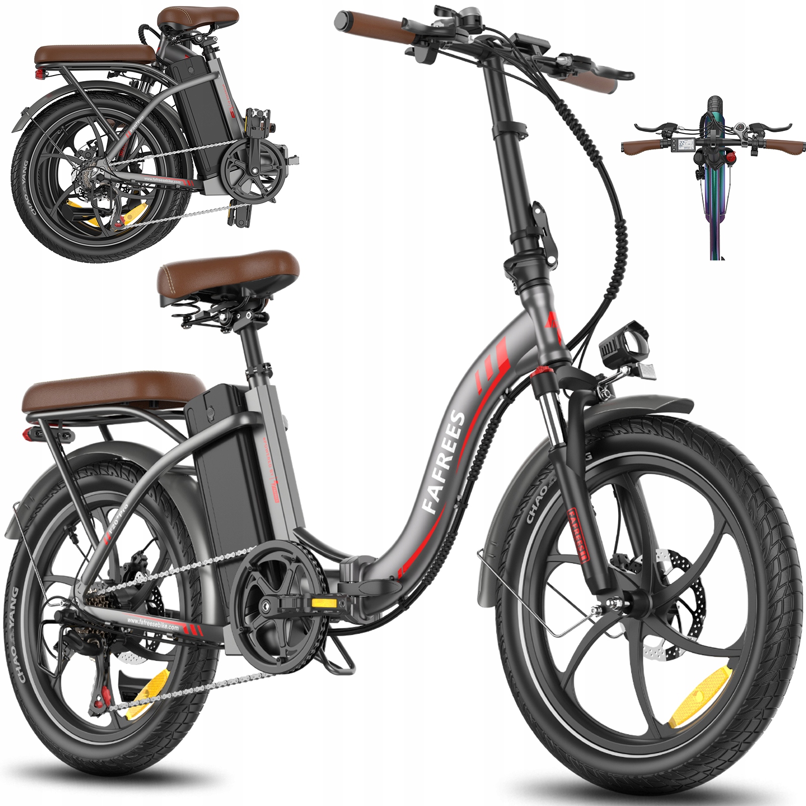 20" Skládací Elektrokolo Fafrees F20+PRO 250W 25Ah 150KM Dámské/Pánské