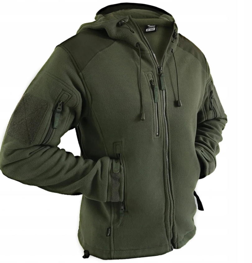 Texar Bluza polarowa Husky Polar kaptur Rzepy M