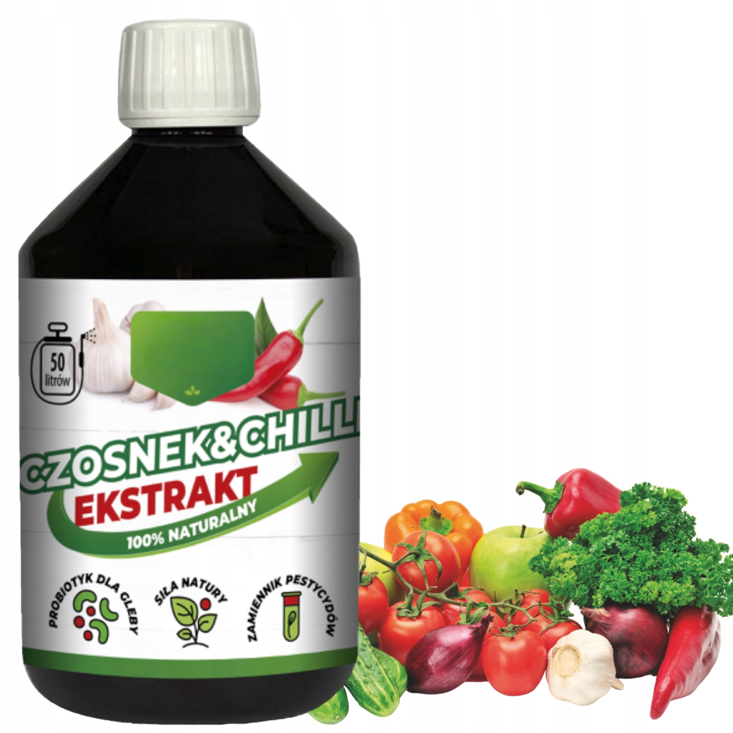 

Czosnek Chilli 500ml 0,5 Szkodniki Mszyce Mączlik