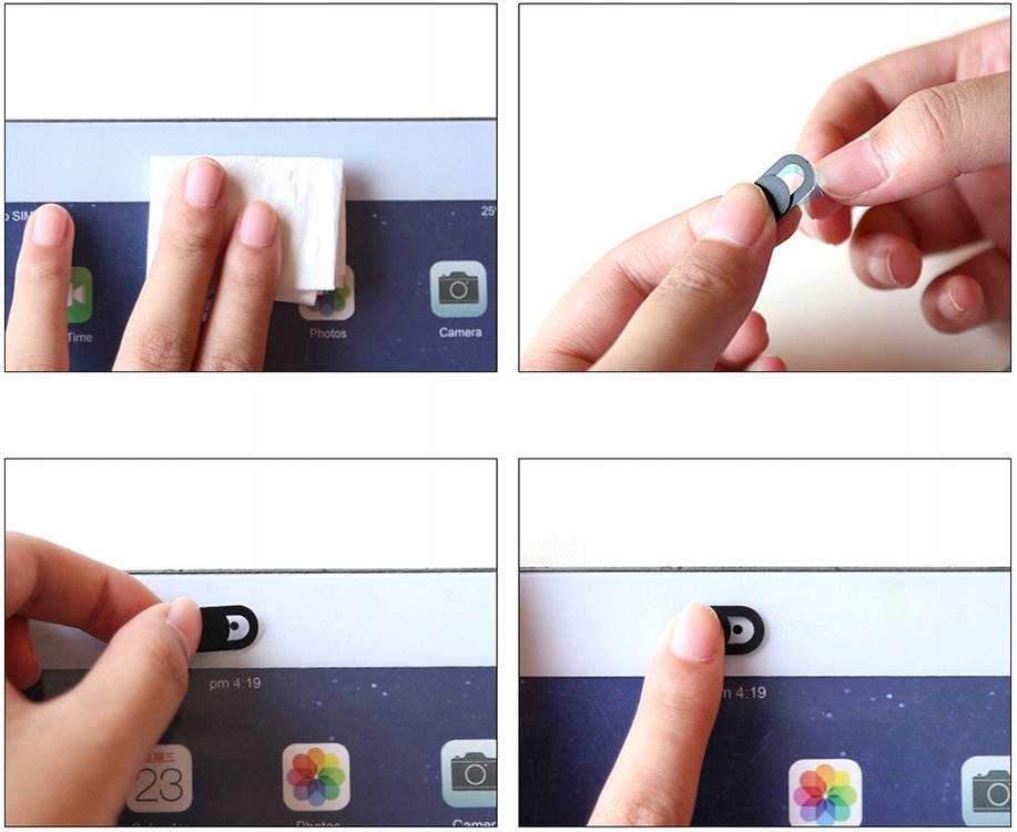 3 x ZAŚLEPKA ZASŁONKA DO KAMERKI KAMERY LAPTOPA Model UNIWERSAL