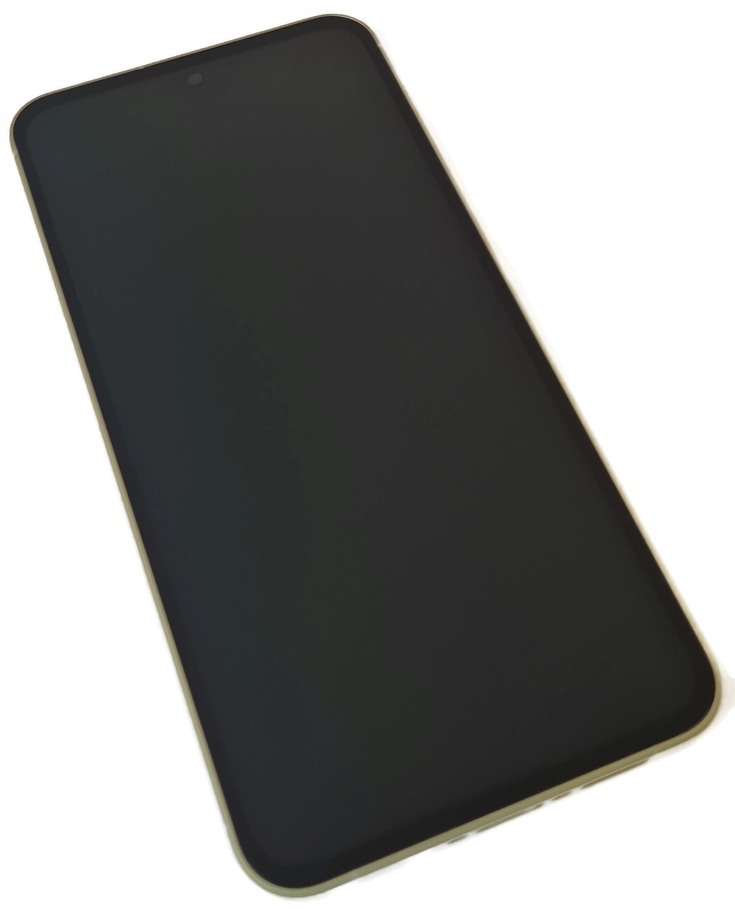 Org LCD displej originálny s rámčekom pre Samsung Galaxy A55 5G, žltý