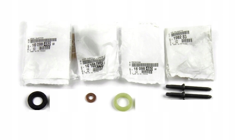 ZESTAW PODKŁADEK USZCZELEK WTRYSKU PSA 1.6 HDI OE