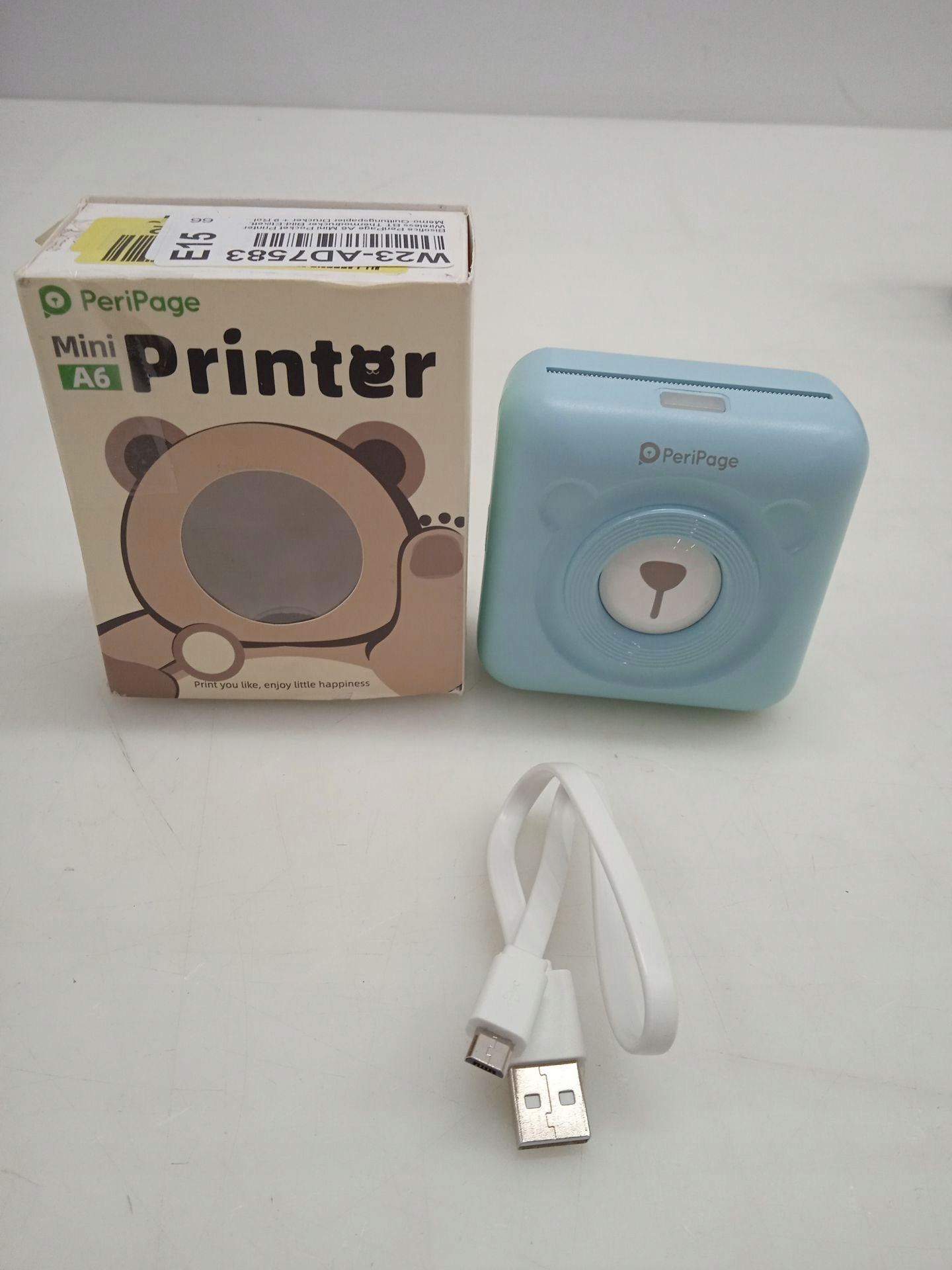 PRZENOŚNA DRUKARKA FOTOGRAFICZNA BISOFICE PERIPAGE Model BYQ8108051645999YI