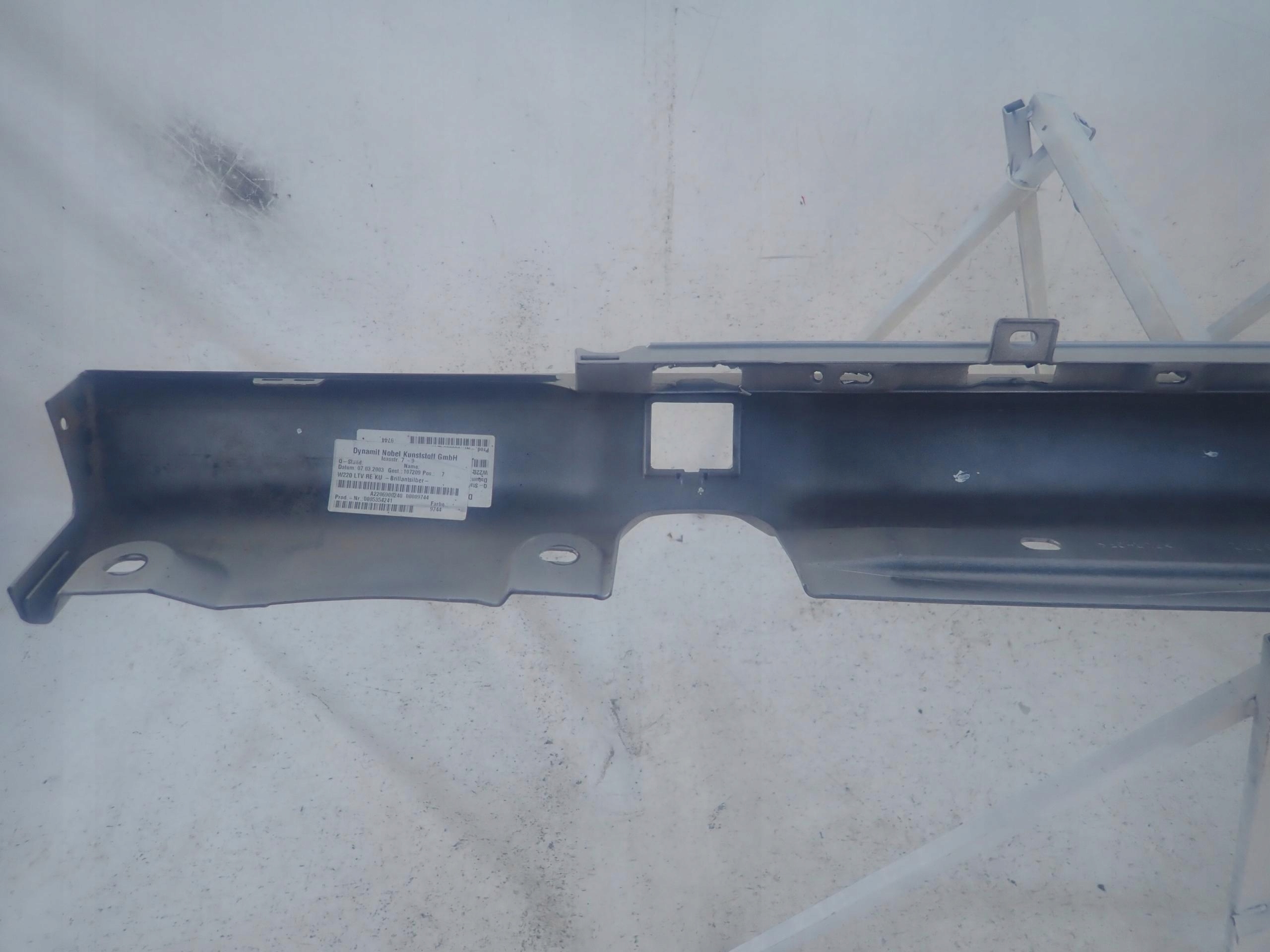 MERCEDES S-KLASA W220 threshold right moulding threshold