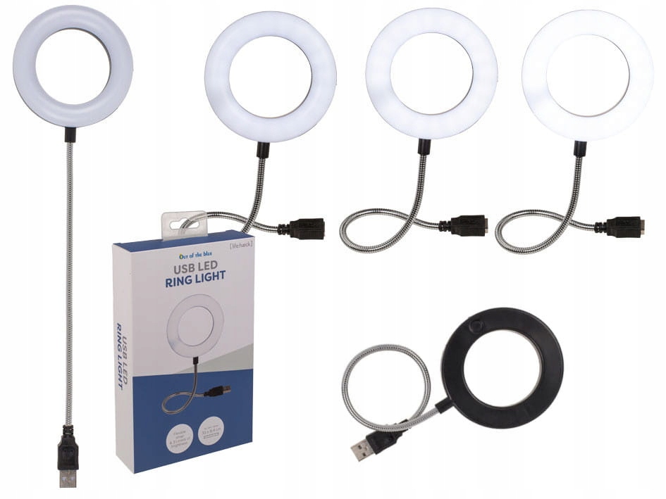 

Lampka do czytania Led pierścień Elastyczna Usb