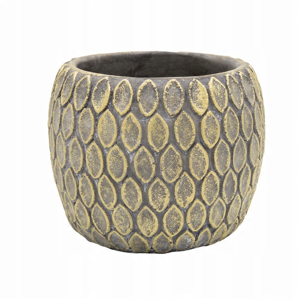 

Osłonka ceramiczna Ø 13cm Łuska doniczka h 10cm