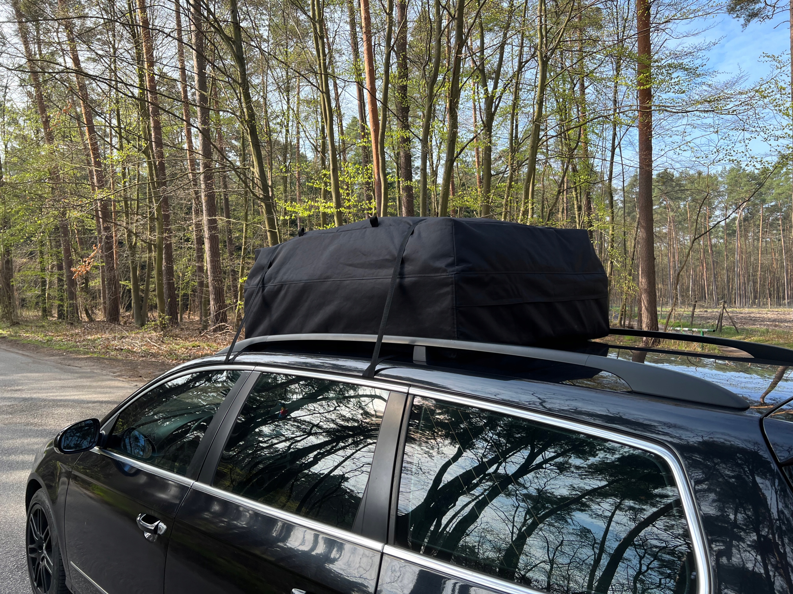 BAGAZNIK DACHOWY SAMOCHODOWY TORBA WODOODPORNA PL Opening bilateral