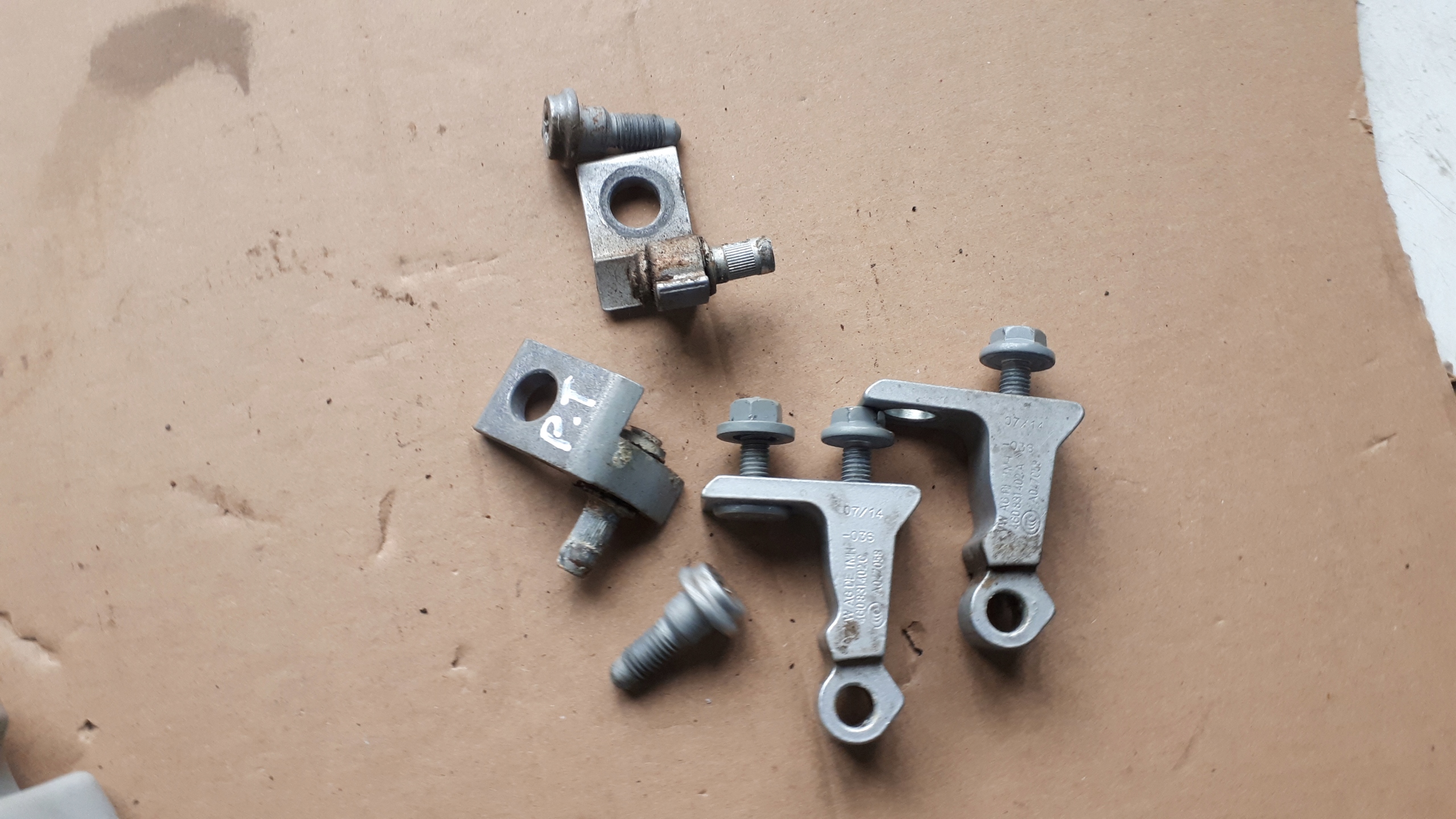 A6 C7 4G hinge door hinges right rear part LX7W 2X