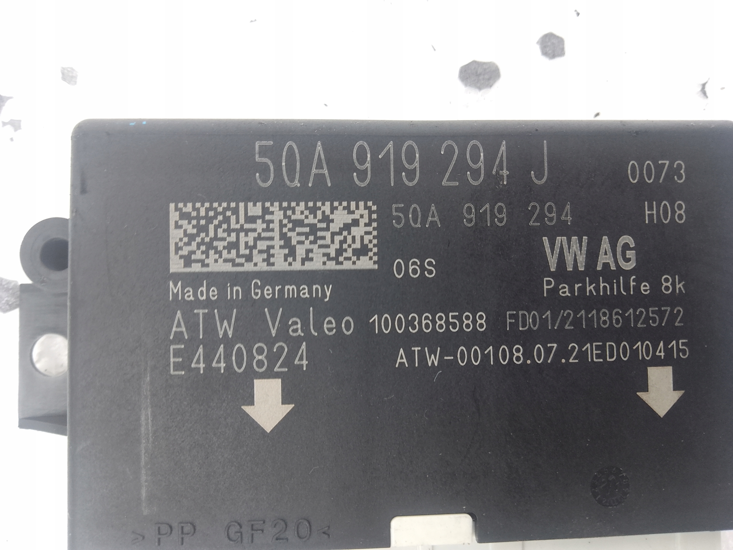 module control unit VW ARTEON PDC 5QA919294J