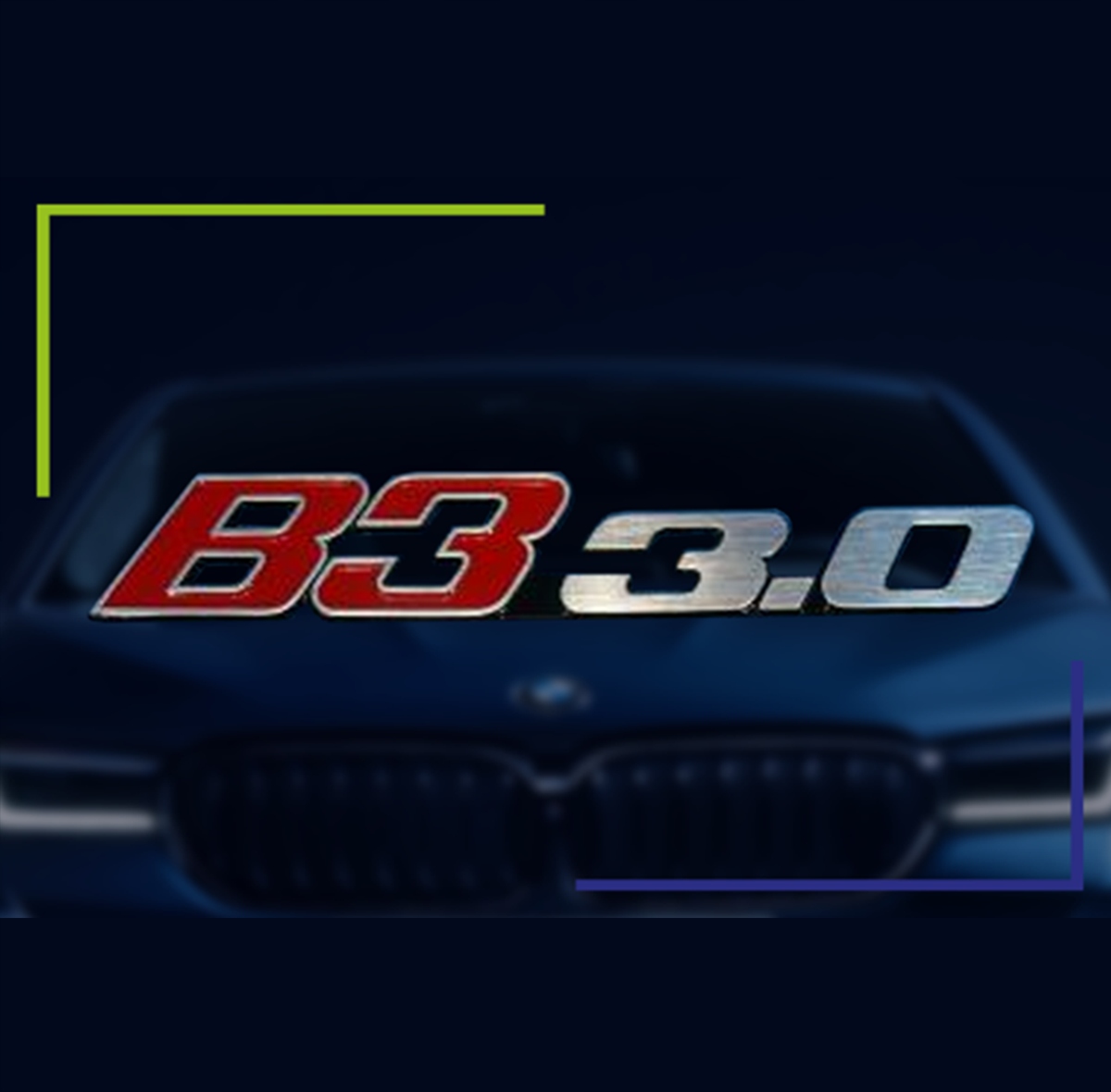 Originálny emblém Alpina B3 3.0