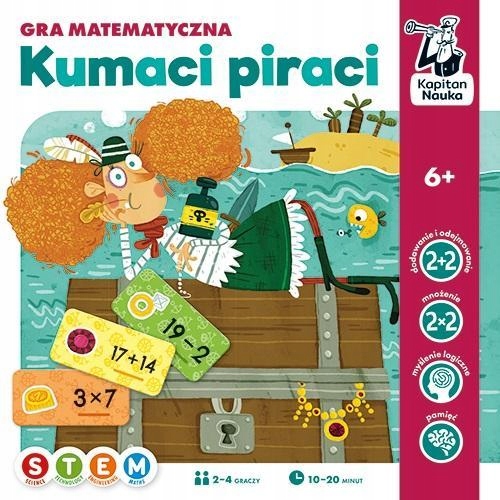 

Kumaci Piraci. Gra Matematyczna, Kapitan Nauka