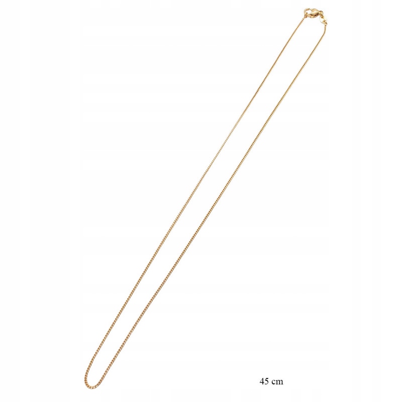 Naszyjnik Xuping pozłacany 18k