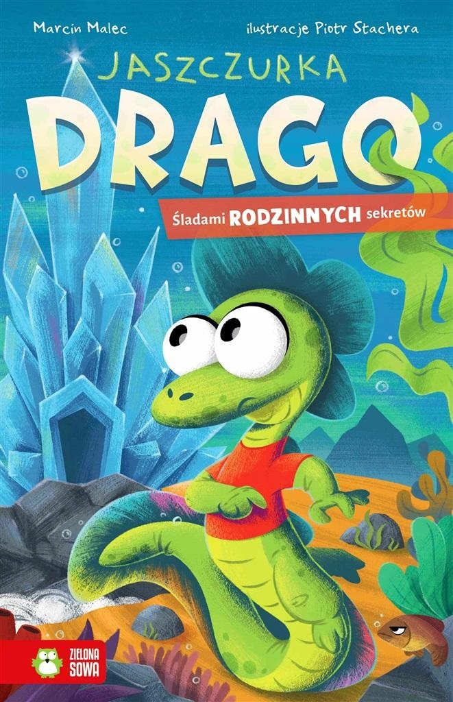 Kniha s Poselstvím pro Tříletého Ještěrku Drago. Po stopách tajemství Ekstra