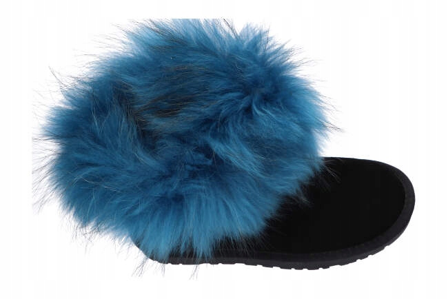 B054-3 ŚNIEGOWCE EMU BUTY ZIMOWE SKÓRZANE FUTRO 37 Długość wkładki 23.8 cm