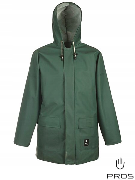 Vodotěsná bunda se zapínáním na zip