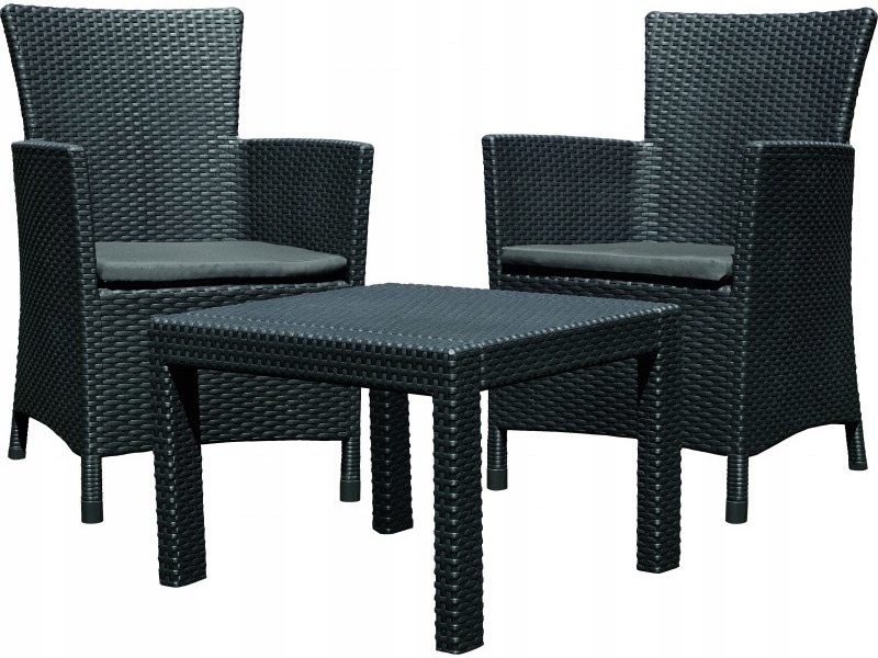 

Zestaw mebli Allibert Rosario Balcony Set grafit