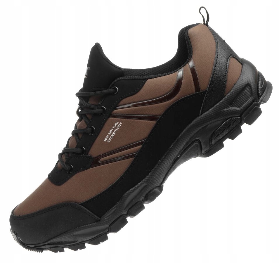 Pánské trekové boty Dk 15507 Falcon Aqua SoftShell Brown Sportovní 41
