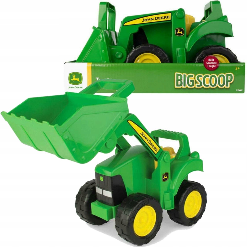 

Tomy John Deere Traktor Koparka Ładowarka Pojazd