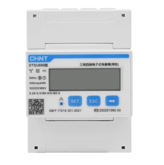 Licznik energii Chint DTSU666 3*230/400V 5(80)A 4P