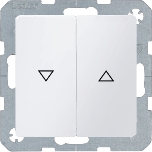 

Łącznik żaluzjowy Biały aksamit Berker Q.1/Q.3/Q.7