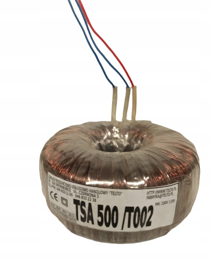 Transformator toroid 500VA 230V/110V TSA 500/T002