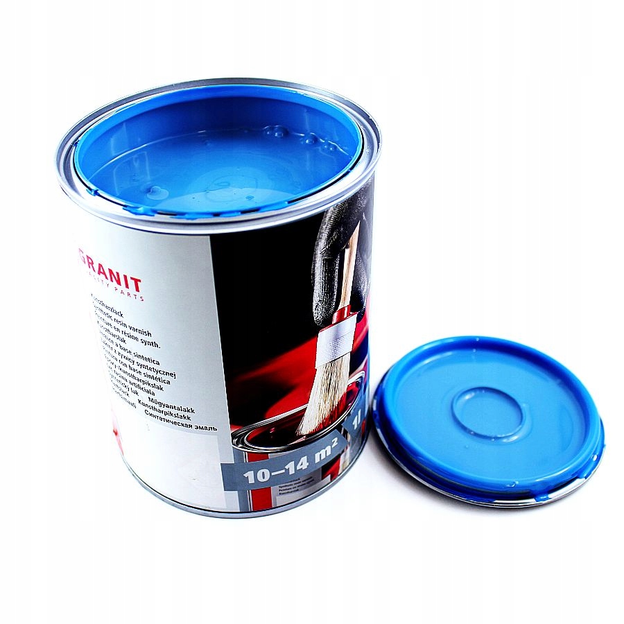 Farba w puszce niebiański błękit Ral 5015 Wilckens 1000ml Granit