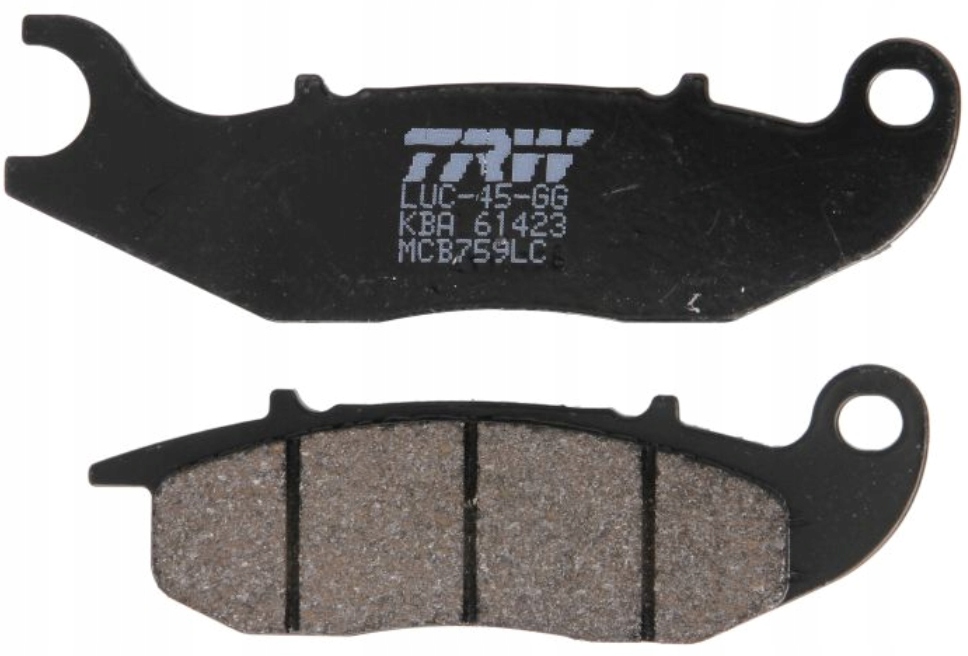 KLOCKI HAMULCOWE TRW PRZÓD HONDA CBF 125 09-16, CBR 125 R '04-13