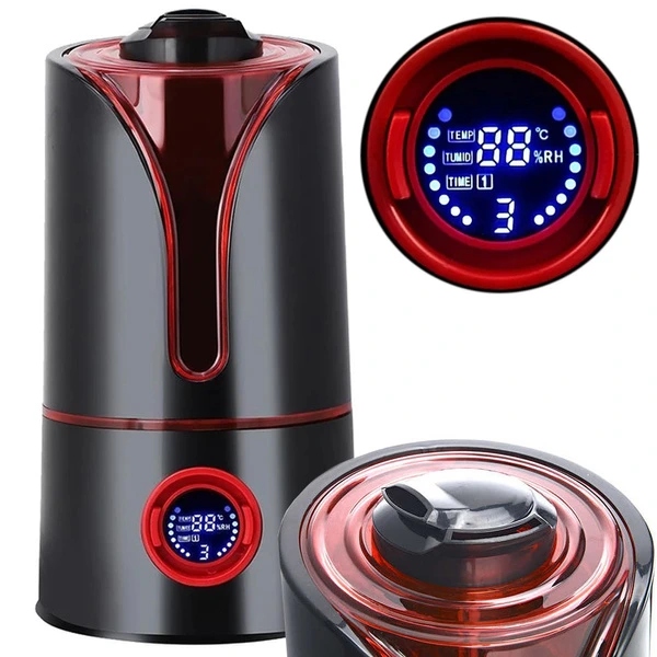 Zvlhčovač vzduchu s vůní, difuzérem a aromaterapií, ultrazvukovým Led časov