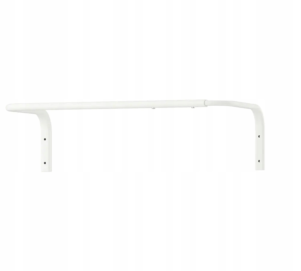 

Ikea Mulig Drążek na ubrania biały 60-90 cm