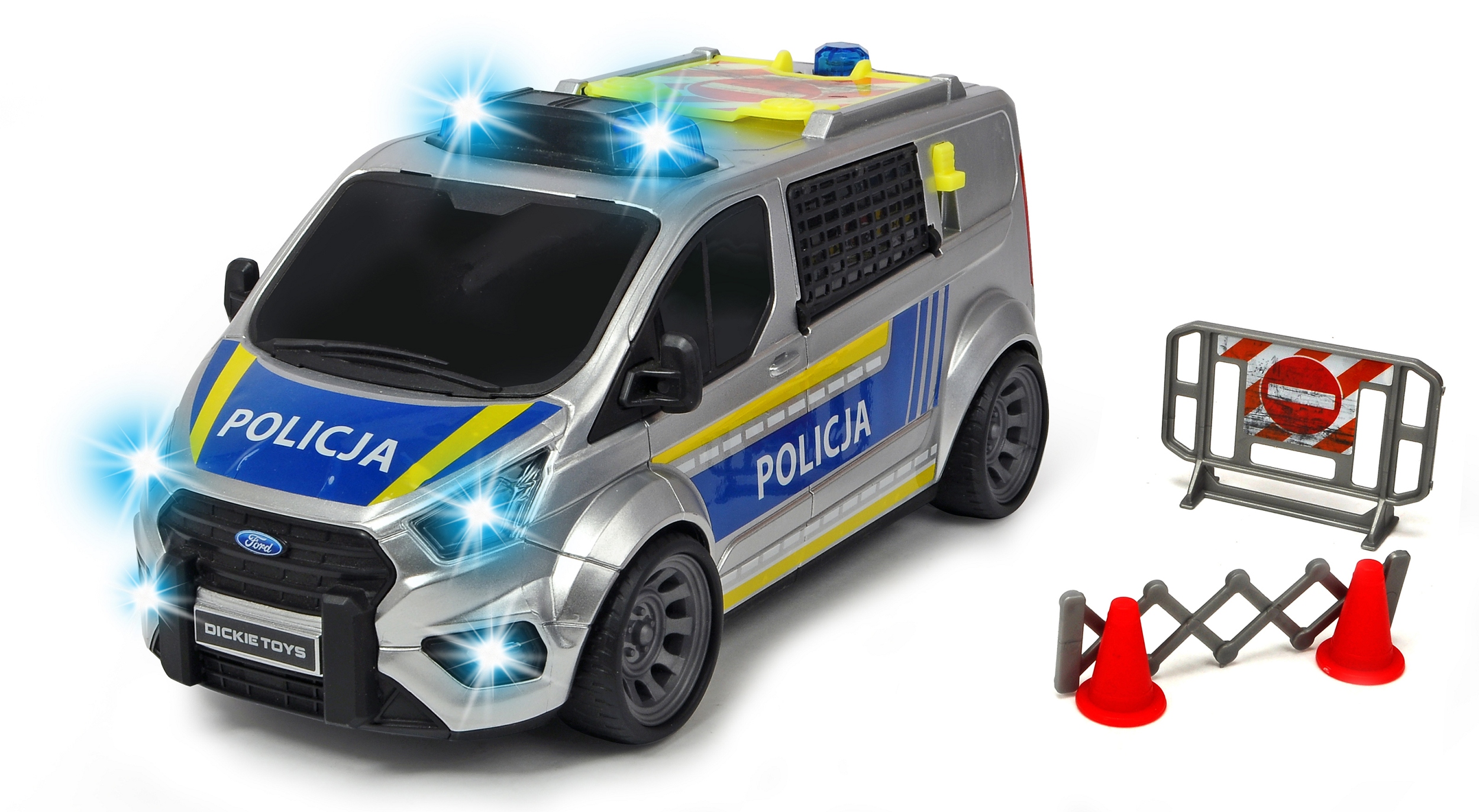 

Sos Ford Transit Policja 28 cm Akcesoria Dickie