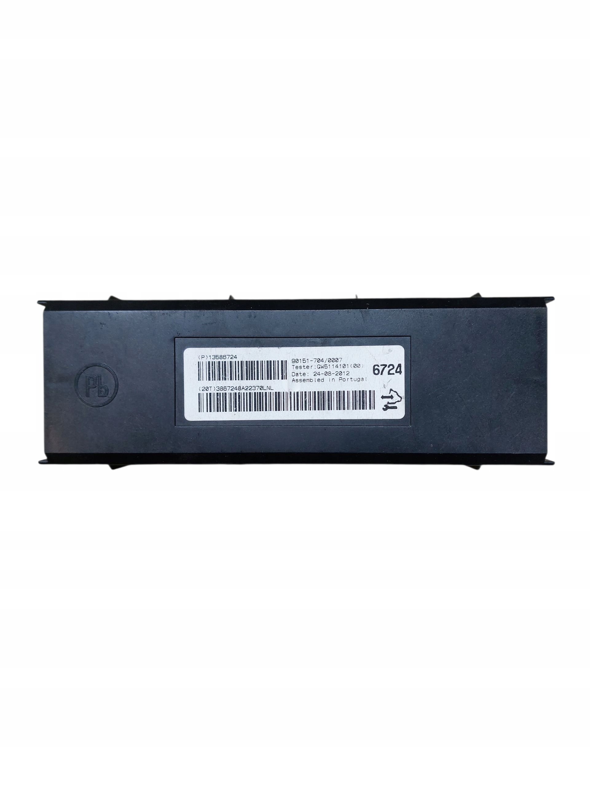 Bedienteil klimaanlage OPEL MOKKA A 13586724