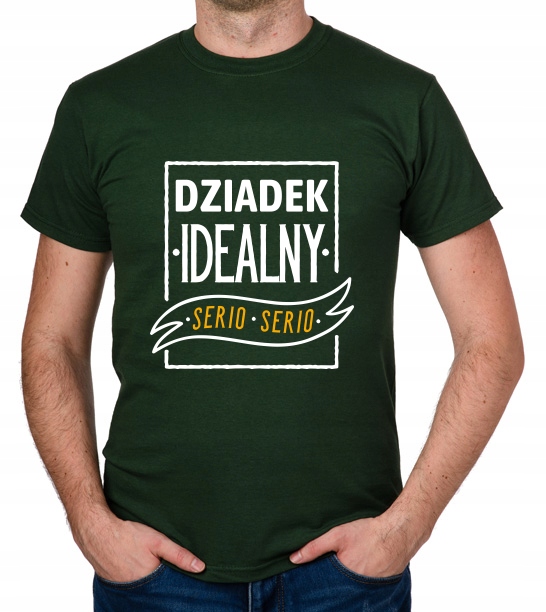 

koszulka Na Dzień Dziadka Idealny Dziadek prezent