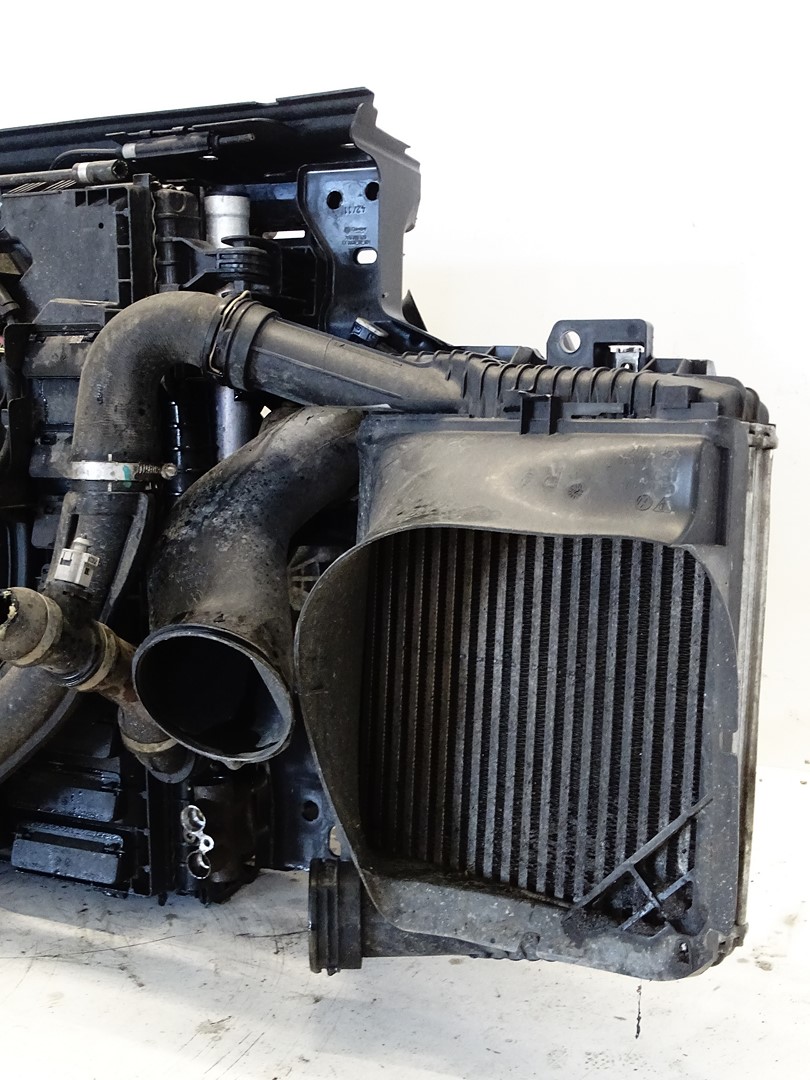 support panel for radiators pillar radiator complete VW TOUAREG II 7P 3.0 TDI
