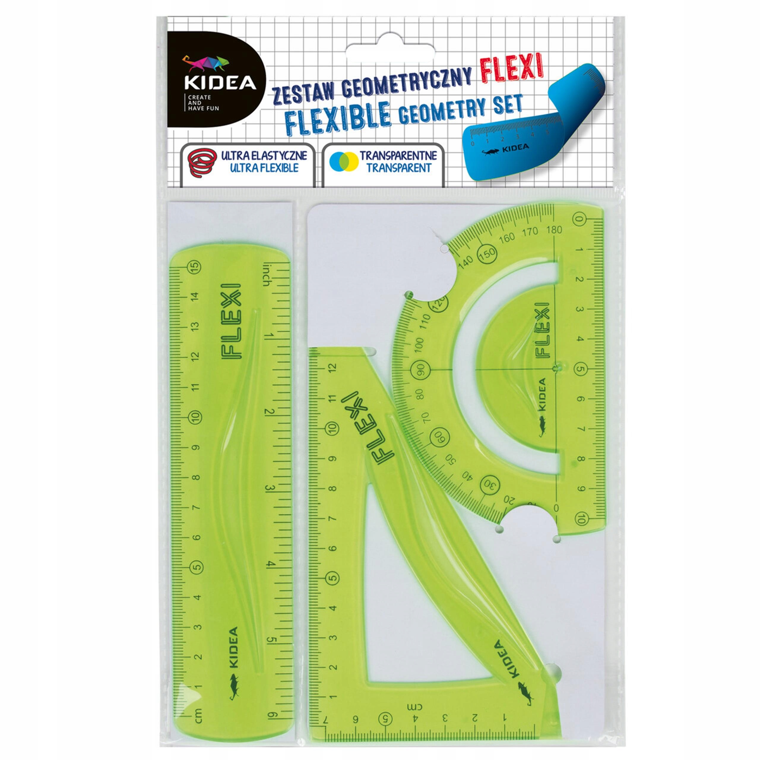 

Flexi Zestaw Geometryczny 3 Elementy 15 cm Kidea